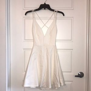 Lulus white formal dress